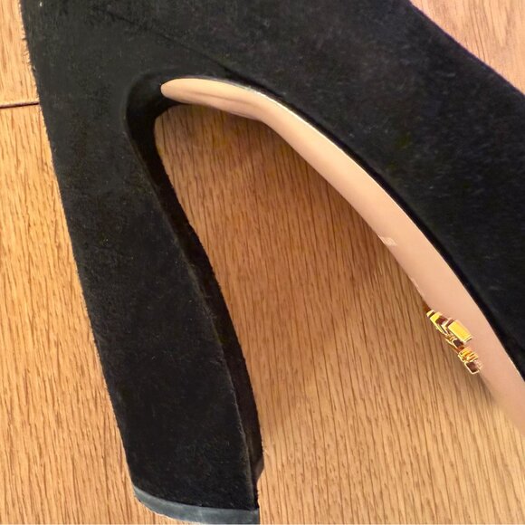 Suede platform heels - Picture 3 of 9